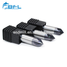 BFL Carbide 4-Flöten 90-Grad-Fasen-Schaftfräser